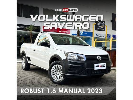 VOLKSWAGEN SAVEIRO 1.6 MSI ROBUST CS 8V FLEX 2P MANUAL VOLKSWAGEN SAVEIRO 1.6 MSI ROBUST CS 8V FLEX 2P MANUAL